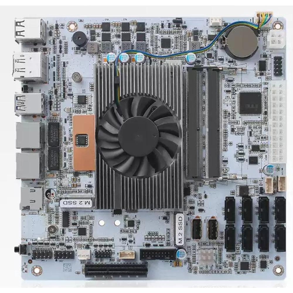 Mini Itx Dual 2.5G Nas Motherboard - Carte mère Mini-ITX blanche M11 NAS