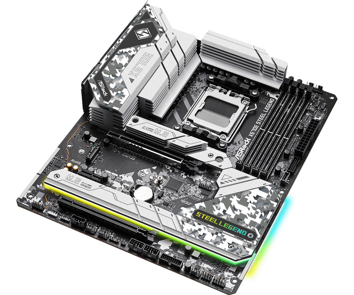 Carte mère ASROCK X670E STEEL  - X870E Atx Motherboard avis et prix